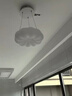欧普照明（OPPLE）奶油风吊灯吸顶灯Ra95智能卧室灯餐吊灯奶油云朵造型简约app智控 【吊线】三档调色31瓦卧室 实拍图