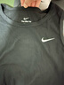 耐克男子速干训练背心夏季无袖运动圆领柔软NIKE DRI-FIT AR6070 010黑/(白) L 实拍图