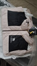 骆驼（CAMEL）【小太阳】户外羽绒服秋冬新款男女加厚保暖羽绒服面包服防泼水 白玉粉/幻影黑，男女同款，163 M 实拍图