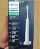 飞利浦（PHILIPS）电动牙刷 S1 生日礼物 成人情侣款送男生女友 2种模式 洁齿护龈 柔力软毛 白色HX2431/02 实拍图