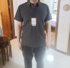 宝财羊爸爸套装夏季短袖t恤男冰丝凉感polo运动中老年人衣服父亲节礼物 实拍图