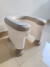 JCZS德国品牌蹲厕坐便凳蹲便改坐便器椅子神器老人孕妇辅助马桶 加厚加稳(PU软垫款)-浅啡色 实拍图
