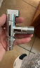 九牧（JOMOO） 角阀洗衣机水龙头脱落止水止回阀厨卫配件洗衣机角阀加厚三角阀 【4分洗衣机角阀】74093亮银 实拍图