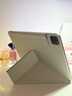 治霆适用iPadPro234保护套11英寸2020/2021/2022版保护壳【3Y折磁吸双面夹·多角度支撑带搭扣】雾霾灰 实拍图