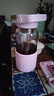 北鼎（Buydeem）泡茶随手杯 茶水分离家用耐高温玻璃杯便携办公水杯节日送礼 【猪猪粉】畅快饮|茶水分离630ml 实拍图