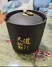 京东物流 紫砂陶瓷烟灰缸男士家用防飞灰密封茶几装饰摆件 海纳百川带盖-烟灰缸1个装 实拍图