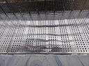 巨格304不锈钢冲孔板阳台防盗窗垫板窗台花架防护栏网垫防坠落防盗网 一体折弯60*100厘米高20厘米 实拍图