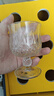 玻璃红酒杯欧式捷克矮脚红酒杯创意威士忌酒杯葡萄酒杯 浮雕香槟杯6个 实拍图