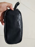 ANDSEEYOU品牌 手机包男 大容量商务手拿包 真皮拉链手包 简约软牛皮手抓包 黑色 实拍图