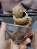 单亦建盏茶杯【百花】手工茶盏建阳原矿铁胎品茗杯高档春节礼物 金百花【颜值好物】 实拍图