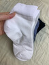猫人【10A抑菌防臭100%纯棉袜】6双男士袜子男夏季船袜吸汗商务短袜男 实拍图