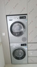 西门子（SIEMENS）iQ300 烘干机家用 10公斤热泵干衣机 除菌除螨 多维立体烘干 蚕丝柔护 羽绒烘 D80W 实拍图