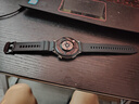 中沃适配华为手表表带watch4pro/gt5/gt4/watch3/gt3pro/buds原款真皮运动氟橡胶钛金属表带 曜石黑【原款运动款氟橡胶表带】46/48MM表盘 适用46/48mm表盘 实拍图