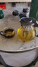 【京东物流】茶壶套装整套茶具大容量玻璃茶杯带滤网耐高温泡茶具 1000ML一壶+四杯套装 实拍图