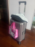 新秀丽（Samsonite）行李箱20英寸拉杆箱时尚竖条纹旅行箱包拿铁咖GU9密码登机箱 实拍图