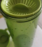 特百惠（Tupperware）茶韵500ML塑料杯男女士学生夏季运动水杯子户外便携大容量 青苔绿 实拍图