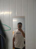 真维斯（Jeanswest）纯棉短袖t恤男运动潮流百搭休闲半袖2025新款打底夏季美式体恤衫  黑色(半夏阳光胸标) 4XL (体重205-230斤) 实拍图