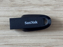 闪迪（SanDisk）128GB USB3.2 U盘 CZ550黑色 读速100MB/s 安全加密 数据恢复 学习办公电脑车载 高速大容量优盘 实拍图