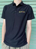 吴衣斯冰丝polo衫定制工作服印字logo文化广告衫工衣订做t恤聚会工服 600冰离子藏蓝色可定制 M可定制 实拍图