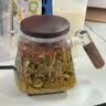 忆壶茶泡茶杯茶水分离杯绿茶杯专用茶杯月牙过滤玻璃月牙公道杯玻璃茶具 【带盖】700ML月牙过滤 实拍图