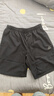 匹克 运动短裤夏季男新款速干透气梭织短裤舒适五分裤跑步健身裤子 黑色 XL (180) 实拍图