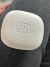JBL【国家补贴】WAVE FLEX 真无线蓝牙耳机 半入耳式音乐耳机通话降噪苹果安卓手机带麦游戏耳机白色 实拍图