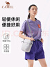 骆驼（CAMEL）户外运动单肩包男女斜挎包健身小包休闲挎包骑行包单肩背包潮 实拍图