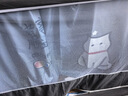 梦多福大学生宿舍床帘上下铺全遮光蚊帐一体式全包围全封闭寝室专用窗帘 如意猫丨100%真全面遮光丨护隐私 190cm*90cm *90cm上下铺通用单门 实拍图