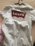 Levi's李维斯情侣美式宽松印花时尚简约舒适潮流纯棉圆领短袖T恤 藏青色 002A0-0002 L 实拍图
