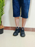 森马男鞋2025夏季新款休闲百搭老爹鞋男士跑步运动鞋子青少年轻便软底 黑金单鞋 41 实拍图
