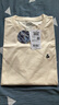 杰克·琼斯（JACK&JONES）25年男装T恤男夏季T恤舒适男士短袖凉感多色上衣纯色水洗不易走形 A05米白色 预售6月20日发货 XL 实拍图