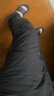 迪卡侬（DECATHLON）速干裤男女户外长裤徒步裤子快干登山透气弹力 TREK100 黑灰色-男款 【亚洲版型 裆部加深】 50 实拍图