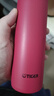 虎牌（TIGER）梦重力轻量便携不锈钢保温保冷水杯MMP-B30C-RP浆果红300ml 实拍图