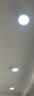 雷士照明（NVC）筒灯明装筒灯LED筒灯防眩过道走廊吸顶灯免开孔筒灯三色变光孔灯 明装筒灯-白色 实拍图
