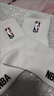 NBA袜子男士夏季休闲运动袜吸汗无骨棉袜抗菌消臭训练跑步篮球袜3双 实拍图