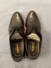 奥康官方男鞋男士春秋季新款英伦商务正装皮鞋真皮通勤德比鞋新郎婚鞋 黑色1243111113 【内增高款】 41 (255mm) 实拍图
