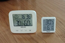 德力西电气（DELIXI ELECTRIC）电子温度计室内车载办公家用浴室婴儿房数显高精度壁挂式温湿度计 实拍图