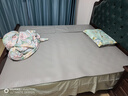 京东京造头层水牛皮凉席三件套 4mm加厚高端凉席 软席子1.8x2米 冰岛灰 实拍图