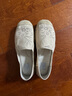 斯凯奇（Skechers）女鞋夏季渔夫鞋单鞋新中式蕾丝平底鞋浅口一脚蹬通勤鞋113025 实拍图
