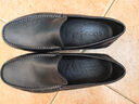 爱步（ECCO）乐福鞋男 软底轻盈一脚蹬豆豆鞋 S 轻巧莫克540514 黑色42 实拍图