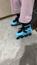 Rollerblade轮滑鞋儿童6-12岁溜冰鞋专业全套男生女孩平花样两用硬壳可调旱冰 蓝色+鞋包 L （37-40码） 实拍图