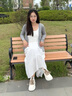 CAMILA KSENIA官网小白鞋女2025新款夏季踩屎感增高软底防滑运动鞋百搭休闲板鞋 卡其色 36 实拍图