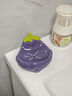 范爷家茄子陶瓷肥皂盒卫生间可爱香皂盒学生宿舍可沥水皂碟收纳盒子浴室 实拍图