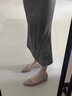 绯垚尖头法式百搭单鞋新款小个子船鞋内增高通勤舒适一脚蹬女鞋配裙子 铆钉尖头单鞋裸粉色 38 实拍图