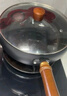 阎铁匠大肚锅章丘炒锅铁锅无涂层炒菜锅平底炖汤锅老式熟铁锅已开锅26cm 实拍图
