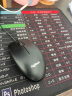 罗技（Logitech）M100r 鼠标 有线鼠标 办公鼠标 对称鼠标 大手鼠标 黑色 实拍图