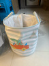 玳可棉麻布艺可折叠卡通脏衣篮卧室衣物收纳筐宿舍防尘儿童玩具神器 恐龙方筐【特大号】 实拍图