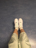 耐克NIKE板鞋女空军一号AF1 AIR FORCE 1运动鞋DD8959-100白36.5 实拍图