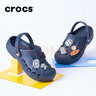 卡骆驰（CROCS）贝雅儿童洞洞鞋男女童户外包头沙滩鞋拖鞋/207013/207012 深蓝色-410 35 (215mm) 实拍图