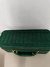 上品美创15卡位手镯盒高档翡翠玉镯收纳盒大容量绒布首饰盒子 翡翠绿 实拍图